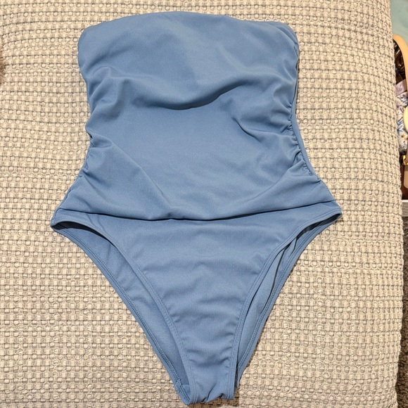 Shade & Shore One Piece in Soft Blue - Picture 1 of 4